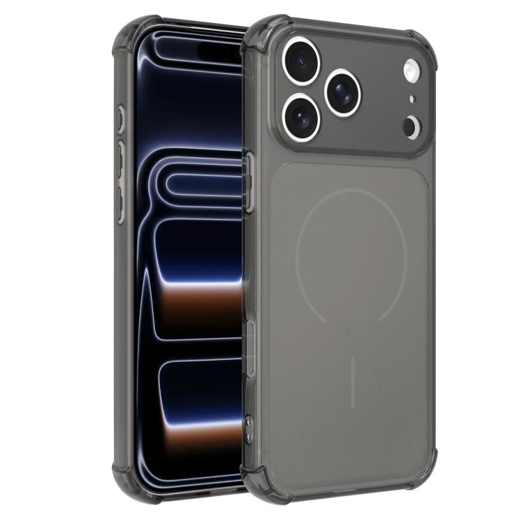 Si trasforma in una custodia per telefono antiurto in TPU con ampia finestra e airbag satinato da 17 pollici., For iPhone 17 Pro Max, For iPhone 17 Pro, For iPhone 17, For iPhone Air