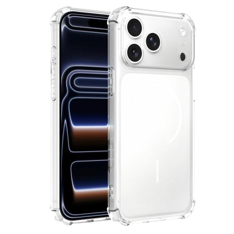 Si trasforma in una custodia per telefono antiurto in TPU con ampia finestra e airbag satinato da 17 pollici., For iPhone 17 Pro Max, For iPhone 17 Pro, For iPhone 17, For iPhone Air