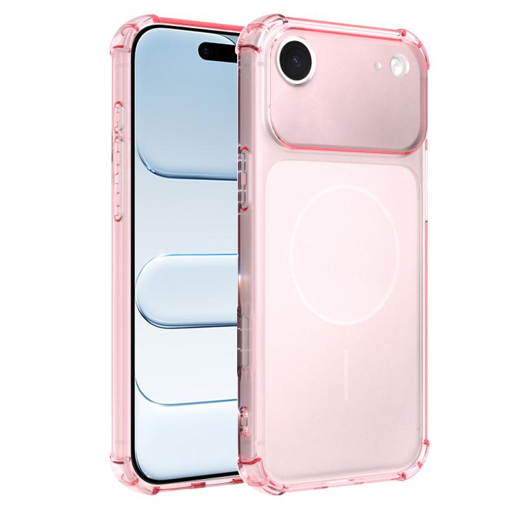 Si trasforma in una custodia per telefono antiurto in TPU con ampia finestra e airbag satinato da 17 pollici., For iPhone 17 Pro Max, For iPhone 17 Pro, For iPhone 17, For iPhone Air
