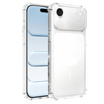 Si trasforma in una custodia per telefono antiurto in TPU con ampia finestra e airbag satinato da 17 pollici., For iPhone 17 Pro Max, For iPhone 17 Pro, For iPhone 17, For iPhone Air