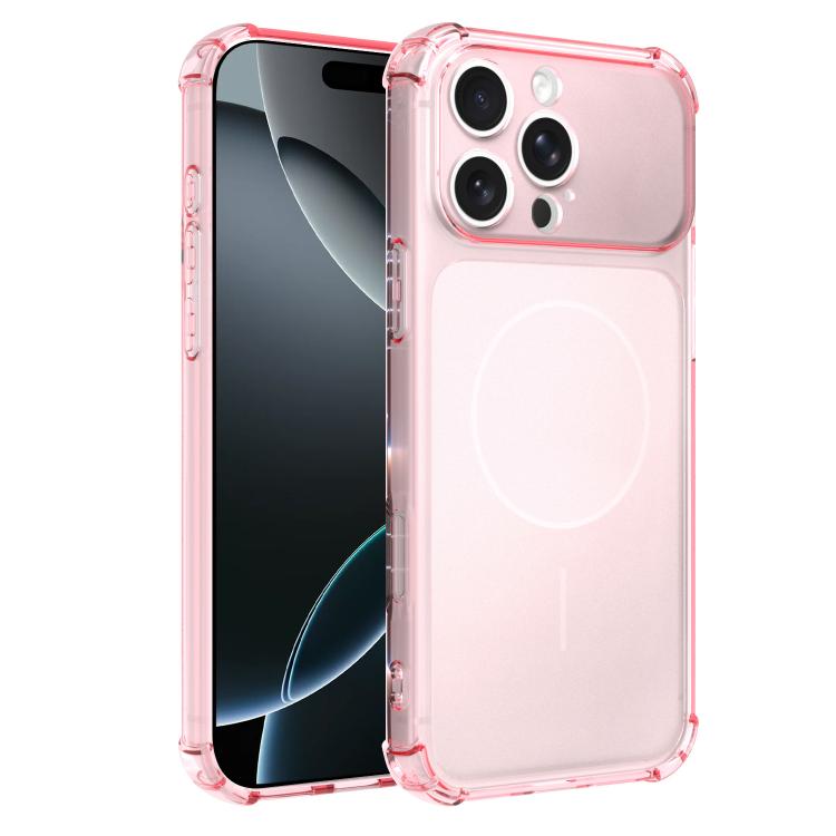 Si trasforma in una custodia per telefono antiurto in TPU con ampia finestra e airbag satinato da 17 pollici., For iPhone 16 Pro Max, For iPhone 16 Pro, For iPhone 16 Plus, For iPhone 16