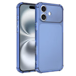 Si trasforma in una custodia per telefono antiurto in TPU con ampia finestra e airbag satinato da 17 pollici., For iPhone 16 Pro Max, For iPhone 16 Pro, For iPhone 16 Plus, For iPhone 16