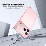 Si trasforma in una custodia per telefono antiurto in TPU con ampia finestra e airbag satinato da 17 pollici., For iPhone 15 Pro Max, For iPhone 15 Pro, For iPhone 15 Plus, For iPhone 15