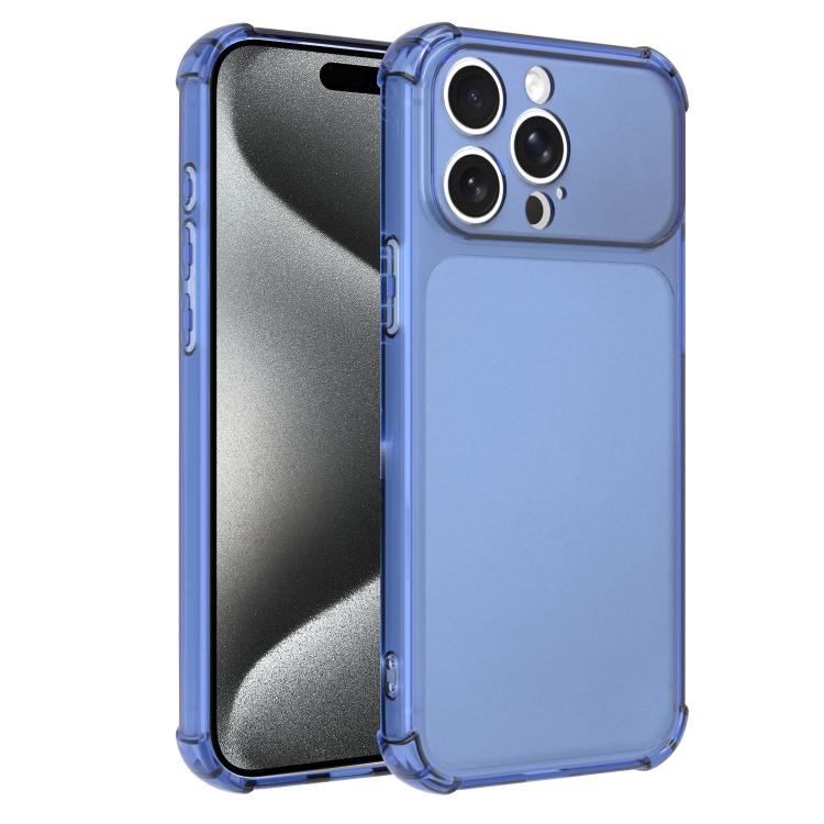 Si trasforma in una custodia per telefono antiurto in TPU con ampia finestra e airbag satinato da 17 pollici., For iPhone 15 Pro Max, For iPhone 15 Pro, For iPhone 15 Plus, For iPhone 15
