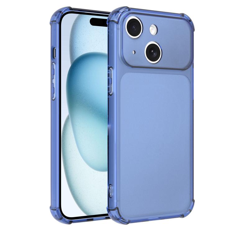 Si trasforma in una custodia per telefono antiurto in TPU con ampia finestra e airbag satinato da 17 pollici., For iPhone 15 Pro Max, For iPhone 15 Pro, For iPhone 15 Plus, For iPhone 15