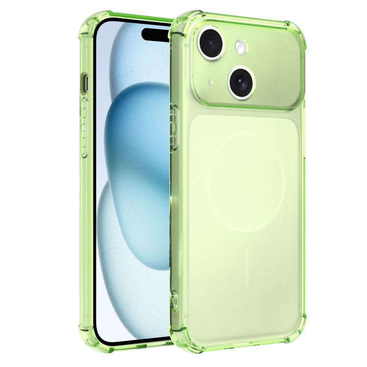 Si trasforma in una custodia per telefono antiurto in TPU con ampia finestra e airbag satinato da 17 pollici., For iPhone 15 Pro Max, For iPhone 15 Pro, For iPhone 15 Plus, For iPhone 15