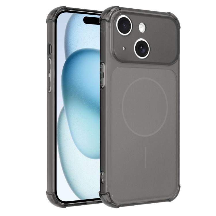 Si trasforma in una custodia per telefono antiurto in TPU con ampia finestra e airbag satinato da 17 pollici., For iPhone 15 Pro Max, For iPhone 15 Pro, For iPhone 15 Plus, For iPhone 15