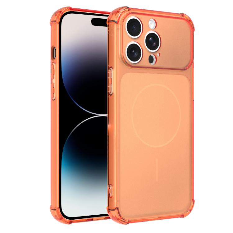 Si trasforma in una custodia per telefono antiurto in TPU con ampia finestra e airbag satinato da 17 pollici., For iPhone 14 Plus, For iPhone 14, For iPhone 14 Pro, For iPhone 14 Pro Max