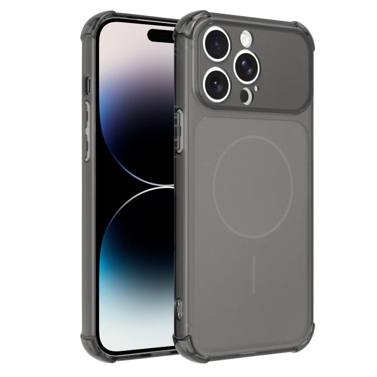 Si trasforma in una custodia per telefono antiurto in TPU con ampia finestra e airbag satinato da 17 pollici., For iPhone 14 Plus, For iPhone 14, For iPhone 14 Pro, For iPhone 14 Pro Max