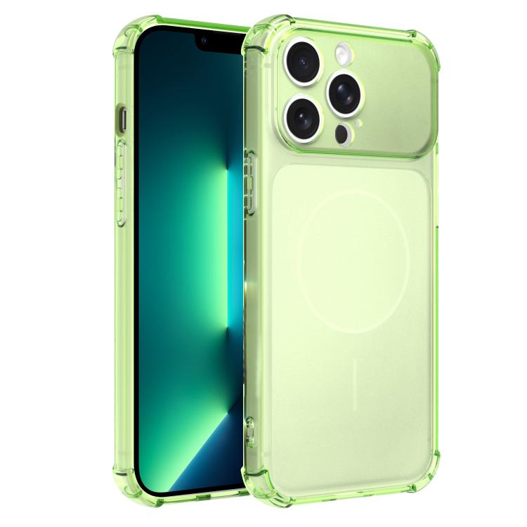 Si trasforma in una custodia per telefono antiurto in TPU con ampia finestra e airbag satinato da 17 pollici., For iPhone 13 Pro Max, For iPhone 13 Pro, For iPhone 13, For iPhone 12