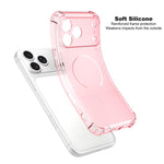 Si trasforma in una custodia per telefono antiurto in TPU con ampia finestra e airbag satinato da 17 pollici., For iPhone 12 Pro Max, For iPhone 12 Pro, For iPhone 11 Pro Max, For iPhone 11