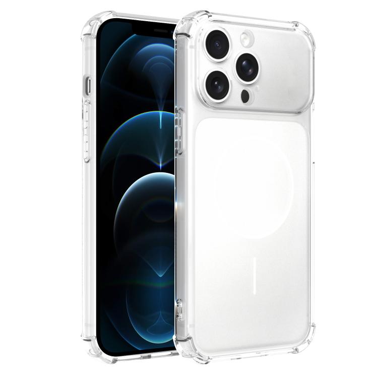 Si trasforma in una custodia per telefono antiurto in TPU con ampia finestra e airbag satinato da 17 pollici., For iPhone 12 Pro Max, For iPhone 12 Pro, For iPhone 11 Pro Max, For iPhone 11