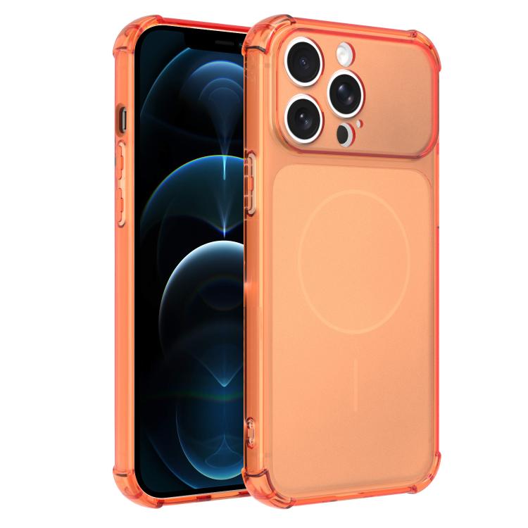 Si trasforma in una custodia per telefono antiurto in TPU con ampia finestra e airbag satinato da 17 pollici., For iPhone 12 Pro Max, For iPhone 12 Pro, For iPhone 11 Pro Max, For iPhone 11