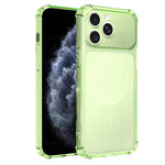 Si trasforma in una custodia per telefono antiurto in TPU con ampia finestra e airbag satinato da 17 pollici., For iPhone 12 Pro Max, For iPhone 12 Pro, For iPhone 11 Pro Max, For iPhone 11