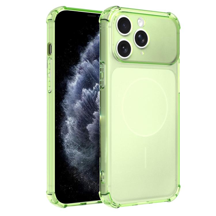 Si trasforma in una custodia per telefono antiurto in TPU con ampia finestra e airbag satinato da 17 pollici., For iPhone 12 Pro Max, For iPhone 12 Pro, For iPhone 11 Pro Max, For iPhone 11