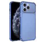 Si trasforma in una custodia per telefono antiurto in TPU con ampia finestra e airbag satinato da 17 pollici., For iPhone 12 Pro Max, For iPhone 12 Pro, For iPhone 11 Pro Max, For iPhone 11