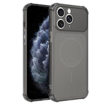 Si trasforma in una custodia per telefono antiurto in TPU con ampia finestra e airbag satinato da 17 pollici., For iPhone 12 Pro Max, For iPhone 12 Pro, For iPhone 11 Pro Max, For iPhone 11