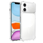 Si trasforma in una custodia per telefono antiurto in TPU con ampia finestra e airbag satinato da 17 pollici., For iPhone 12 Pro Max, For iPhone 12 Pro, For iPhone 11 Pro Max, For iPhone 11