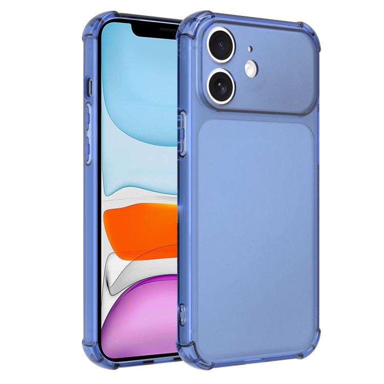 Si trasforma in una custodia per telefono antiurto in TPU con ampia finestra e airbag satinato da 17 pollici., For iPhone 12 Pro Max, For iPhone 12 Pro, For iPhone 11 Pro Max, For iPhone 11