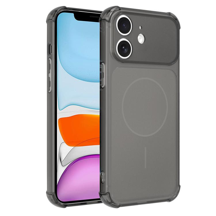 Si trasforma in una custodia per telefono antiurto in TPU con ampia finestra e airbag satinato da 17 pollici., For iPhone 12 Pro Max, For iPhone 12 Pro, For iPhone 11 Pro Max, For iPhone 11