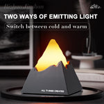 DSX010 Mini diffusore di aromi a forma di vulcano con luce notturna