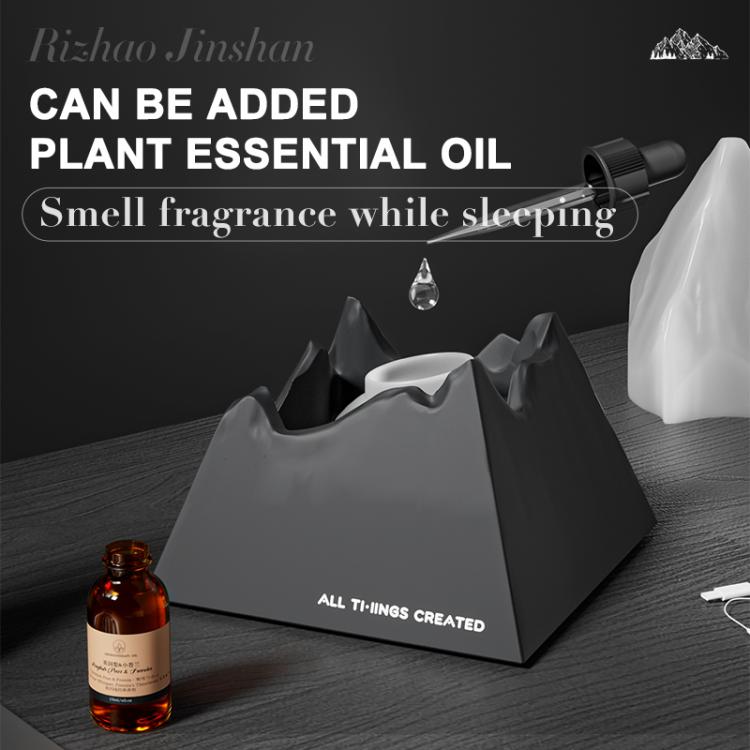 DSX010 Mini diffusore di aromi a forma di vulcano con luce notturna