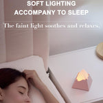 DSX010 Mini diffusore di aromi a forma di vulcano con luce notturna