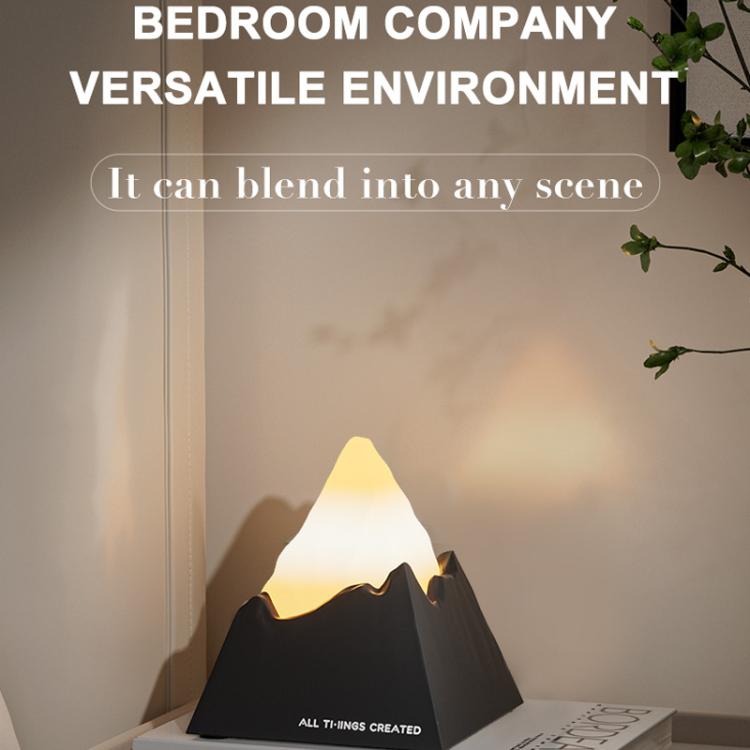 DSX010 Mini diffusore di aromi a forma di vulcano con luce notturna