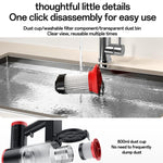Yesido EC32 Handheld Wireless Vacuum Cleaner 12000Pa Suction Multifunction Cleaning Dust Removal Tool, EU Plug, UK Plug