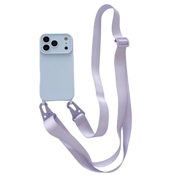 Ampia finestra per la fotocamera, fori integrati per il cordino, custodia per telefono con tracolla larga., For iPhone 17e / 16e, For iPhone 17 Pro Max, For iPhone 17 Pro