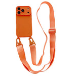Ampia finestra per la fotocamera, fori integrati per il cordino, custodia per telefono con tracolla larga., For iPhone 17e / 16e, For iPhone 17 Pro Max, For iPhone 17 Pro