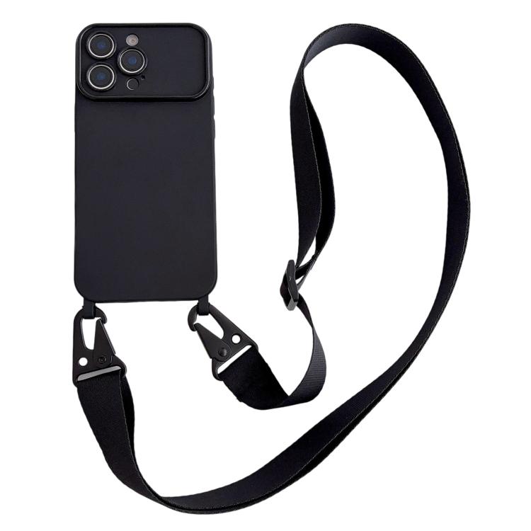 Ampia finestra per la fotocamera, fori integrati per il cordino, custodia per telefono con tracolla larga., For iPhone 14 Pro Max, For iPhone 13 Pro Max, For iPhone 13 Pro
