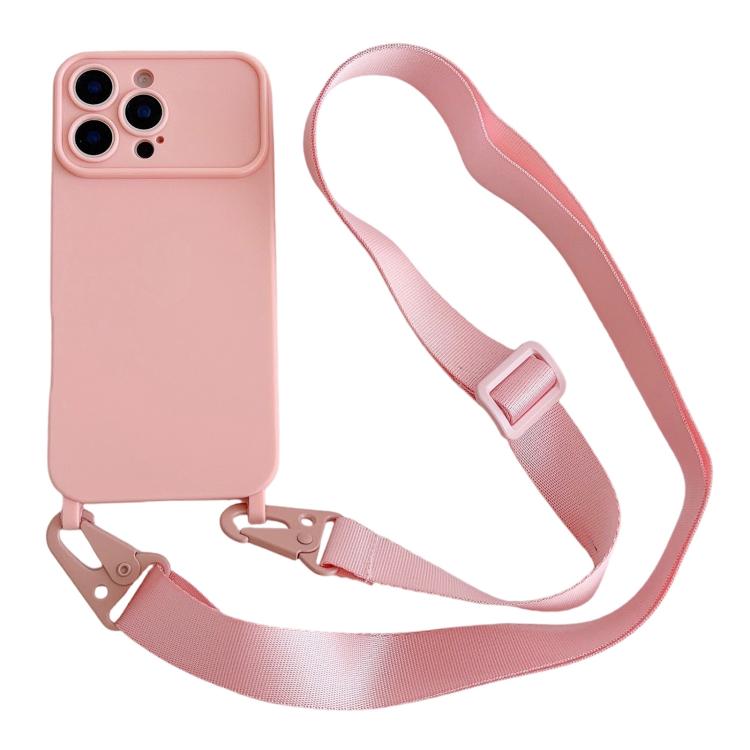 Ampia finestra per la fotocamera, fori integrati per il cordino, custodia per telefono con tracolla larga., For iPhone 14 Pro Max, For iPhone 13 Pro Max, For iPhone 13 Pro