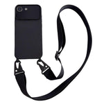 Ampia finestra per la fotocamera, fori integrati per il cordino, custodia per telefono con tracolla larga., For iPhone 17e / 16e, For iPhone 17 Pro Max, For iPhone 17 Pro