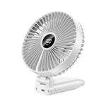 Ventilatore portatile pieghevole di grandi dimensioni F7 con display digitale a LED