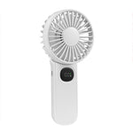Ventilatore portatile pieghevole F11 con display a LED e cordino