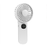 Ventilatore portatile pieghevole F11 con display a LED e cordino