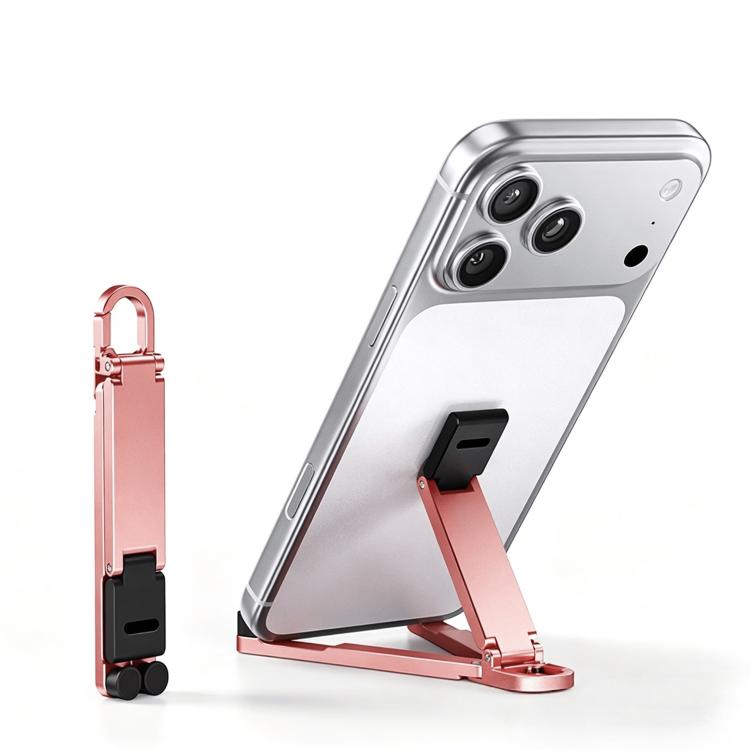 Mini portachiavi pieghevole in lega di alluminio per telefono