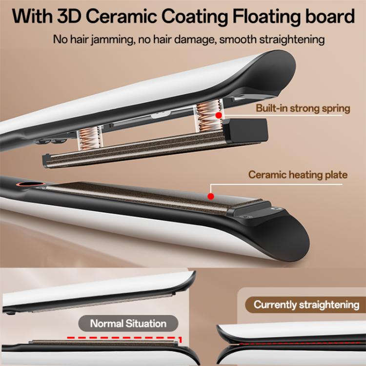 Piastra per capelli Yesido MG31 con ioni negativi, 3 impostazioni di temperatura e riscaldamento rapido con piastre in ceramica., EU Plug, UK Plug