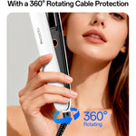 Piastra per capelli Yesido MG31 con ioni negativi, 3 impostazioni di temperatura e riscaldamento rapido con piastre in ceramica., EU Plug, UK Plug