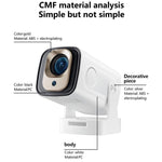 Yesido TV16 1080P Auto Focus Bluetooth 5.4 Smart Projector, EU Plug, UK Plug, US Plug