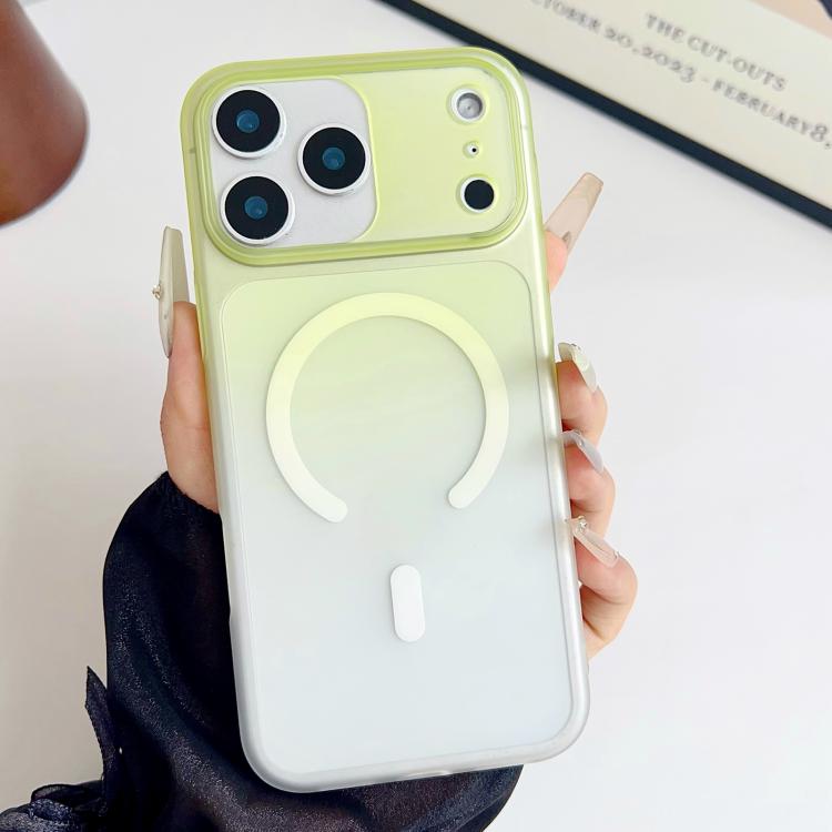 Custodia magnetica per PC con sfumatura effetto nebbia ghiacciata, For iPhone 17e / 16e, For iPhone 17 Pro Max, For iPhone 17 Pro, For iPhone 17