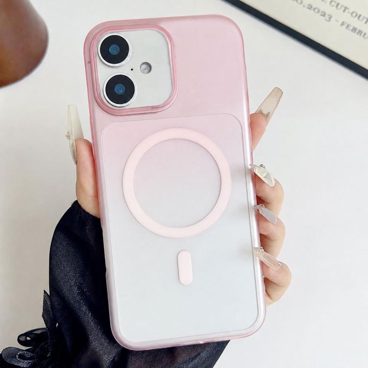 Custodia magnetica per PC con sfumatura effetto nebbia ghiacciata, For iPhone 17e / 16e, For iPhone 17 Pro Max, For iPhone 17 Pro, For iPhone 17
