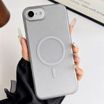 Custodia magnetica per PC con sfumatura effetto nebbia ghiacciata, For iPhone 17e / 16e, For iPhone 17 Pro Max, For iPhone 17 Pro, For iPhone 17