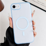 Custodia magnetica per PC con sfumatura effetto nebbia ghiacciata, For iPhone 17e / 16e, For iPhone 17 Pro Max, For iPhone 17 Pro, For iPhone 17