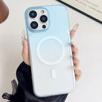 Custodia magnetica per PC con sfumatura effetto nebbia ghiacciata, For iPhone Air, For iPhone 16 Pro Max, For iPhone 16 Pro, For iPhone 16 Plus