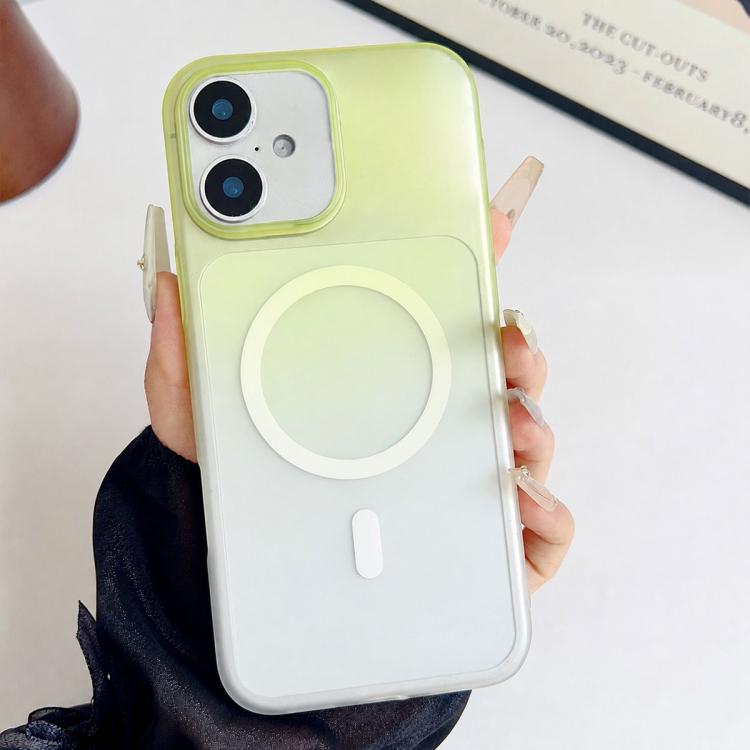 Custodia magnetica per PC con sfumatura effetto nebbia ghiacciata, For iPhone 16, For iPhone 15 Pro Max, For iPhone 15 Pro, For iPhone 15 Plus