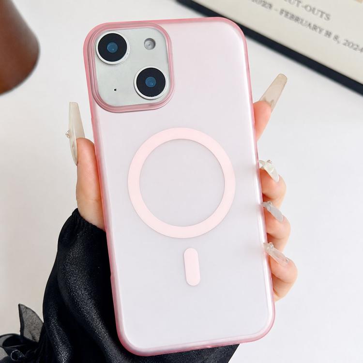 Custodia magnetica per PC con sfumatura effetto nebbia ghiacciata, For iPhone 16, For iPhone 15 Pro Max, For iPhone 15 Pro, For iPhone 15 Plus