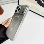 Custodia magnetica per PC con sfumatura effetto nebbia ghiacciata, For iPhone 17e / 16e, For iPhone 17 Pro Max, For iPhone 17 Pro, For iPhone 17