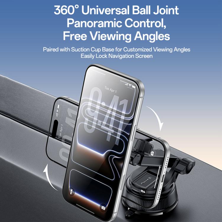 Supporto telefono da cruscotto Yesido C280 con rotazione 360°